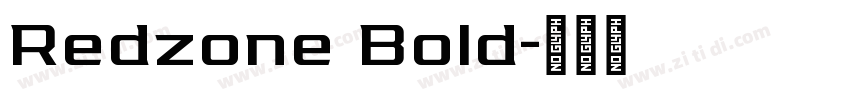 Redzone Bold字体转换 Redzone Bold字体转换